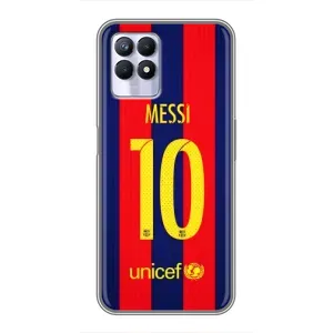 Чехлы Месси для Realme 8i (AlphaPrint) (Messi Barca 10)