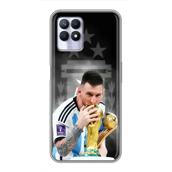 Чехол с принтом «Месси Чемпион» для Realme 8i Чехол с принтом «Месси Чемпион» для Realme 8i