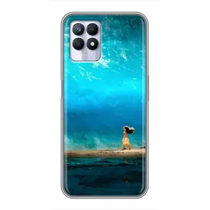 Чохол з мультфільмом Ваяна Realme 8i (Океан Моана)