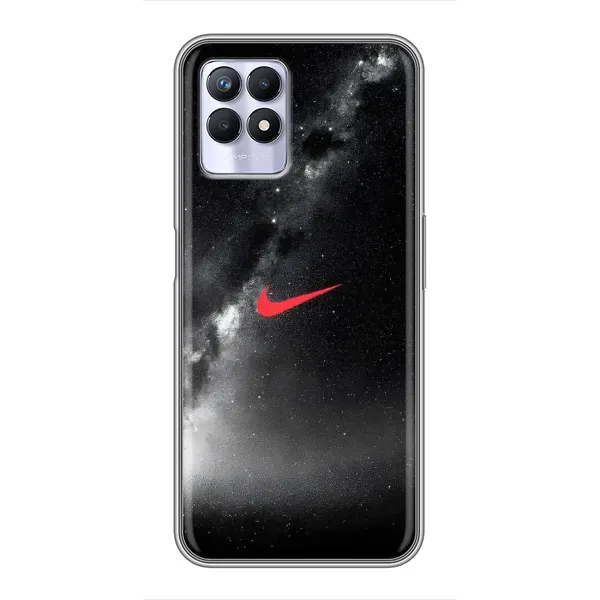 Чохол з принтом «Найк червоний» для Realme 8i