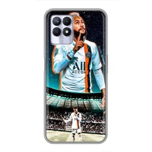 Чехол Неймар для Realme 8i (AlphaPrint) (Неймар ПСЖ)