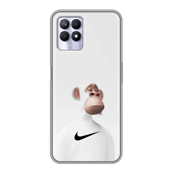 Чехол с принтом «обезьяна NFT Nike» для Realme 8i