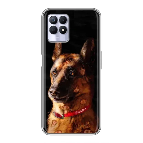 Чехол с принтом «Овчарка» для Realme 8i