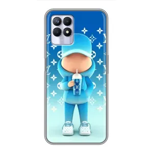 Крутые Чехлы Луи Виттон для Realme 8i (AlphaPrint) (Парень LV)
