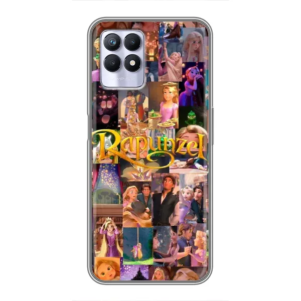 Чохол з принтом «Колаж Рапунцель» для Realme 8i Чохол з принтом «Колаж Рапунцель» для Realme 8i