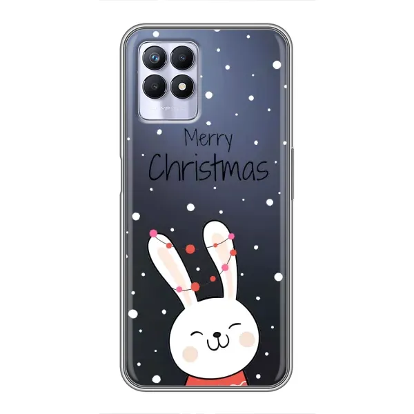 Чехол с принтом «Рождественский заяц» для Realme 8i
