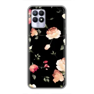 Чехлы с Цветами для Realme 8i (VPrint) (Розочки)