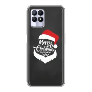 Рождественские Чехлы для Realme 8i (VPrint) (Санта Крисмас)