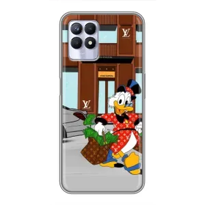 Чехли для Realme 8i - Скрудж МакДак Louis Vuitton (PREMIUMPrint) (Скрудж ЛВ)