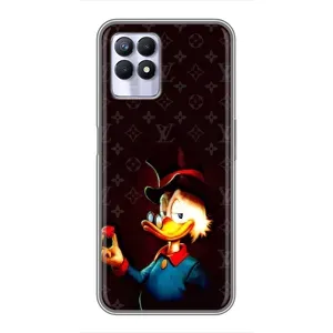 Чехли для Realme 8i - Скрудж МакДак Louis Vuitton (PREMIUMPrint) (Скрудж з ботліантом)