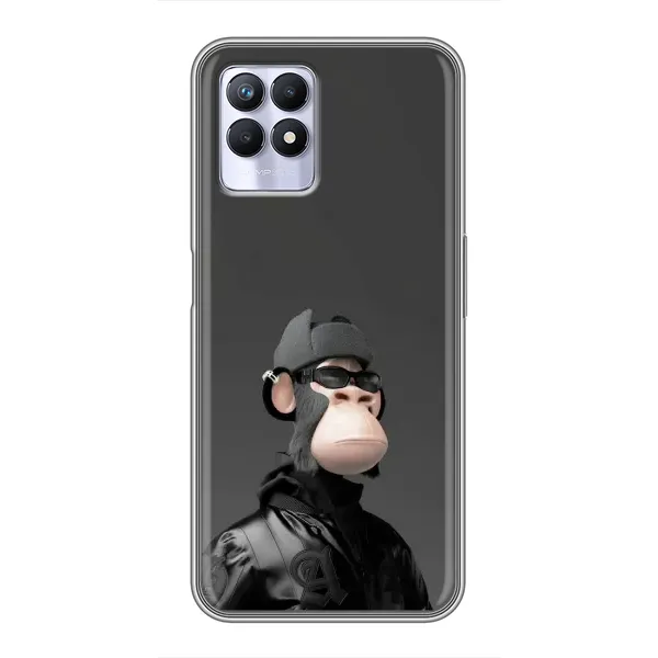 Чехол с принтом «стильная обезьяна NFT» для Realme 8i