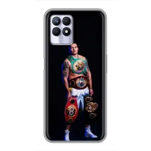 Чехол с принтом «Усик с поясами» для Realme 8i