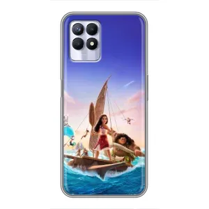 Чохол з мультфільмом Ваяна Realme 8i (Команда Ваяна Мауї)