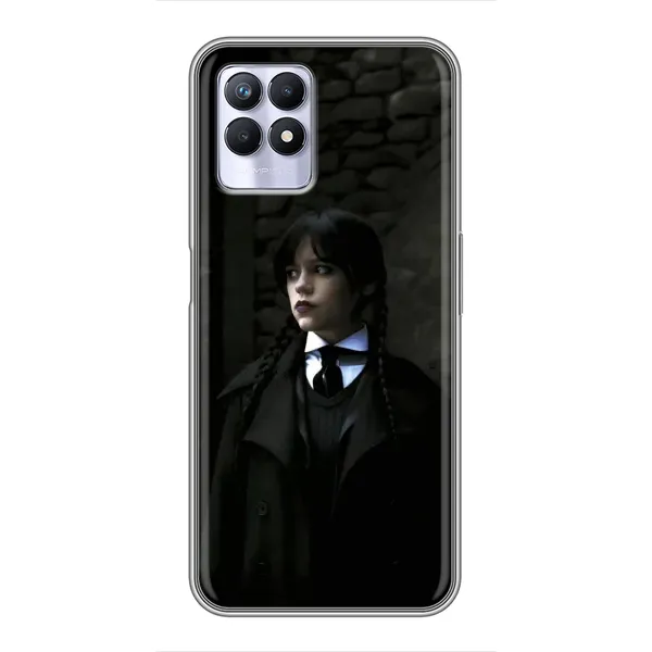 Чохол з принтом «Темний стиль Венздей» для Realme 8i