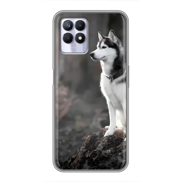 Чехол с принтом «Верный пес» для Realme 8i