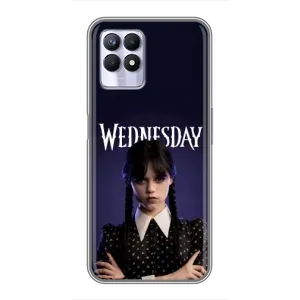 Чохли Венсдей на Realme 8i Уенсдей (AlphaPrint) (Wednesday)