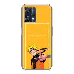 Анимешный чехол для Realme 9 Pro Plus (Аниме Наруто)