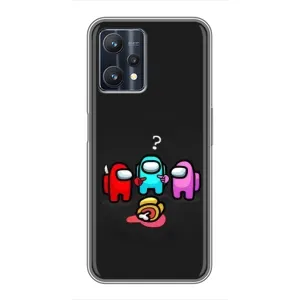 Чехол Амонг Ас для Realme 9 Pro Plus (AlphaPrint)