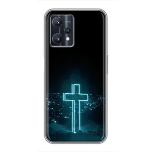 Чехол для Realme 9 Pro Plus (AlphaPrint) - (Христианские)