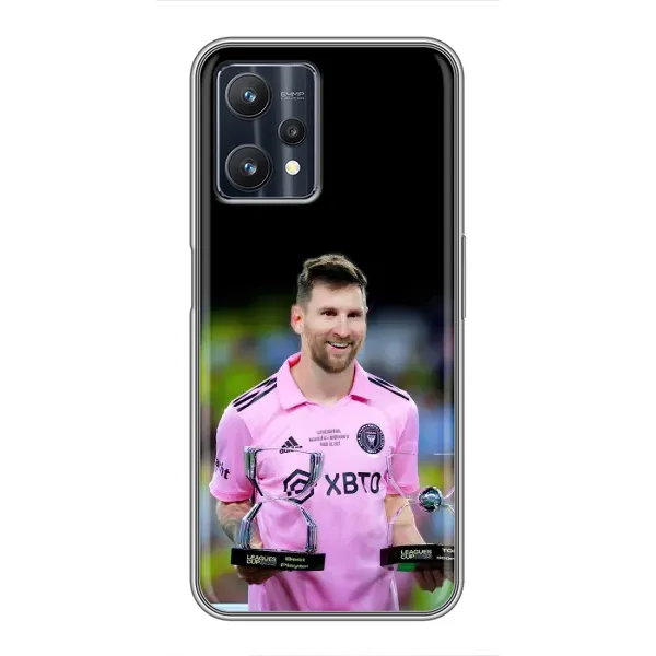 Чехол с принтом «Кубки Месси» для Realme 9 Pro Plus