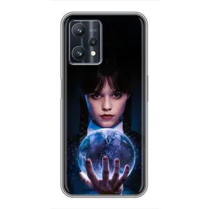 Чехол с дизайном Венздей 2 на Realme 9 Pro Plus (Магическая сфера Уэнздей)