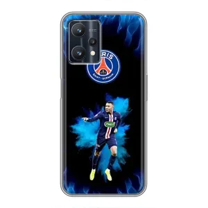 Чехлы Килиан Мбаппе для Realme 9 Pro Plus (Мбаппе в огне)