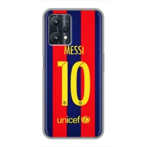Чехлы Месси для Realme 9 Pro Plus (AlphaPrint) (Messi Barca 10)