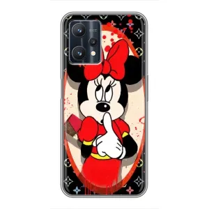 Чехол Disney Mouse Realme 9 Pro Plus (PREMIUMPrint) (Минни Маус ЛВ)