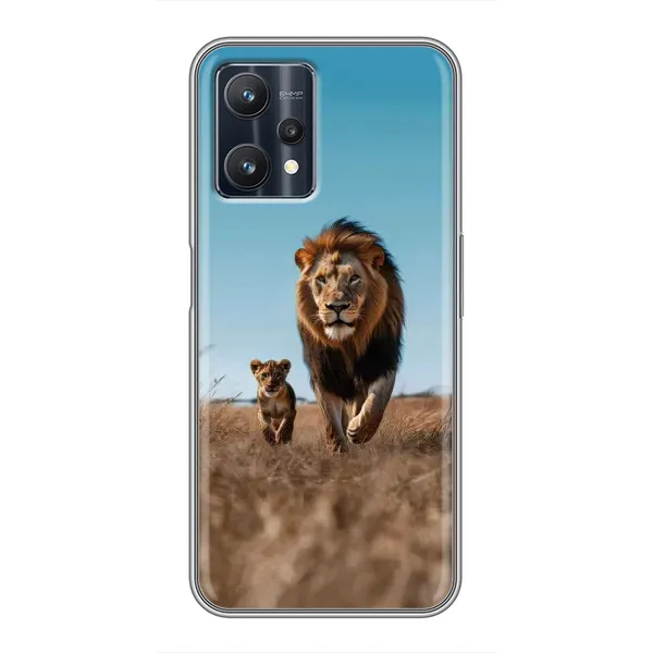 Чохол з принтом «Мусафа та Сімба» для Realme 9 Pro Plus Чохол з принтом «Мусафа та Сімба» для Realme 9 Pro Plus