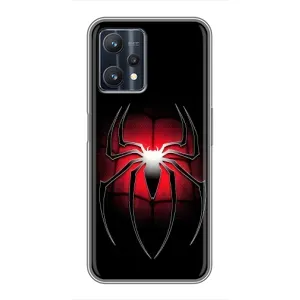 Чехол с человеком пауком для Realme 9 Pro Plus - (AlphaPrint) (Паук марвел)