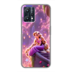 Чехол Рапунцель для Realme 9 Pro Plus (Рапунцель в замке)