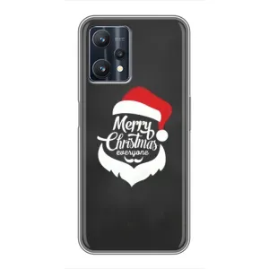 Рождественские Чехлы для Realme 9 Pro Plus (VPrint) (Санта Крисмас)