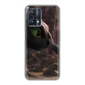 Чохол з принтом «Сцена з драконом» для Realme 9 Pro Plus