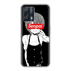 Чехол с принтом «Senpai» для Realme 9 Pro Plus