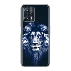 Чохол з принтом «Синій Лев» для Realme 9 Pro Plus