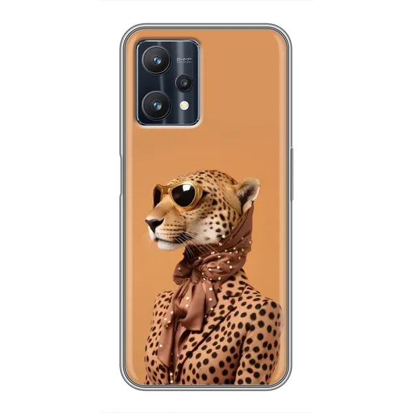 Чохол з принтом «Стильний леопард» для Realme 9 Pro Plus Чохол з принтом «Стильний леопард» для Realme 9 Pro Plus