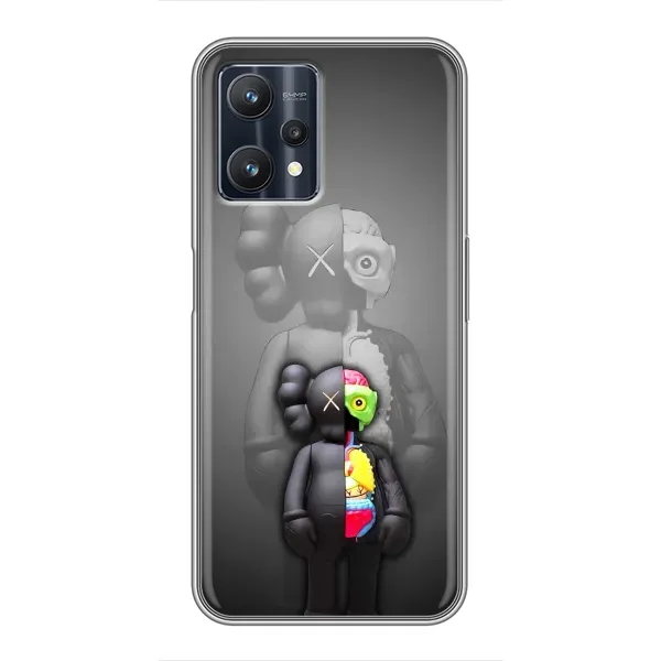 Чехол с принтом «Тело Bearbrick» для Realme 9 Pro Plus