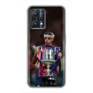 Чохол з футболістом Ламін Ямаль Realme 9 Pro Plus (Ямаль з кубком)