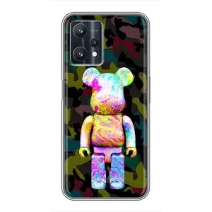 Чехлы для Realme 9 Pro Plus - Bearbrick Louis Vuitton (PREMIUMPrint) (Яркий Bearbrick)