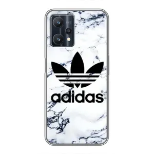 Чохли Адидас для Realme 9 Pro (AlphaPrint) (Адідас на мраморі)