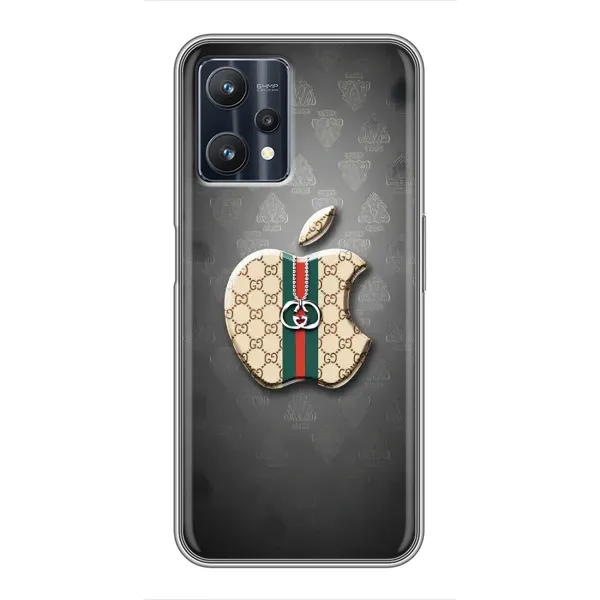 Чехол с принтом «Apple gucci» для Realme 9 Pro