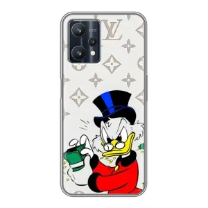 Чехли для Realme 9 Pro - Скрудж МакДак Louis Vuitton (PREMIUMPrint) (Бакси Скрудж)