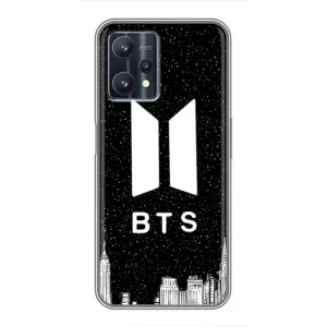 Чехлы BTS для Realme 9 Pro (AlphaPrint) (БТС Лого)