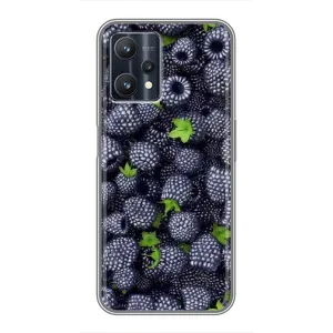 Чехлы с Фруктами для Realme 9 Pro (VPrint) (Ежевика)