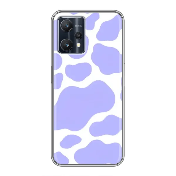 Чехол с принтом «Фиолетова Буренка» для Realme 9 Pro