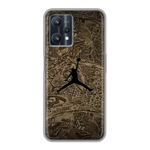 Чехлы для Realme 9 Pro - с картинкой JORDAN (AlphaPrint)