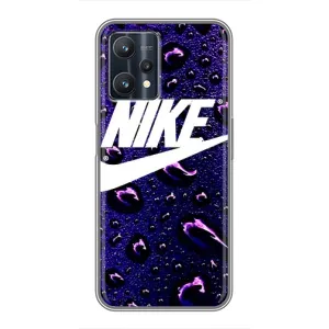 Чехол для Realme 9 Pro - с принтом Найк (AlphaPrint) (Найк принт)