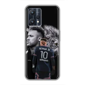Чехол Неймар для Realme 9 Pro (AlphaPrint) (Неймар Лев)