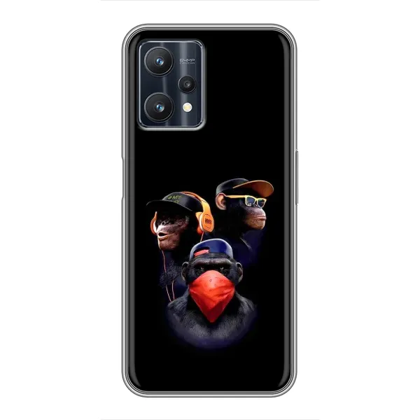 Чехол с принтом «Три обезьяны» для Realme 9 Pro