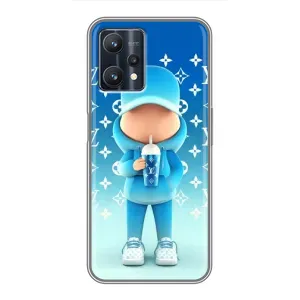 Крутые Чехлы Луи Виттон для Realme 9 Pro (AlphaPrint) (Парень LV)